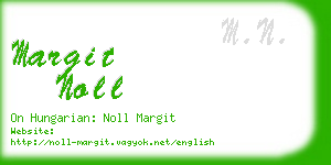 margit noll business card